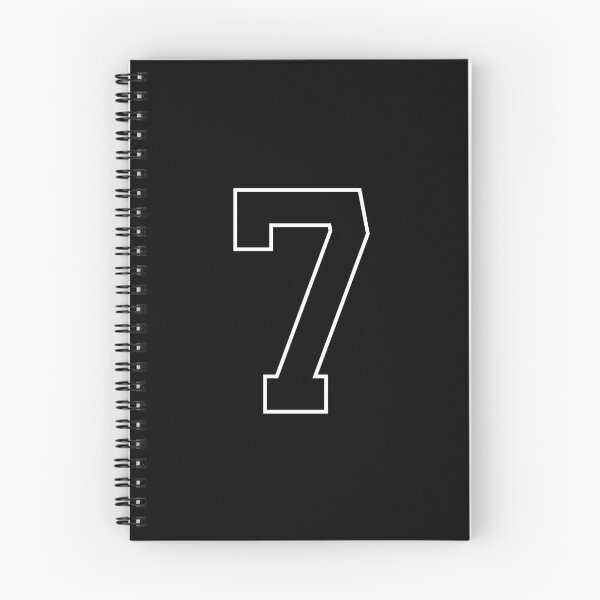 Item preview, Black Number 7 lucky sports jersey seven designed and sold by HeavyStyle.