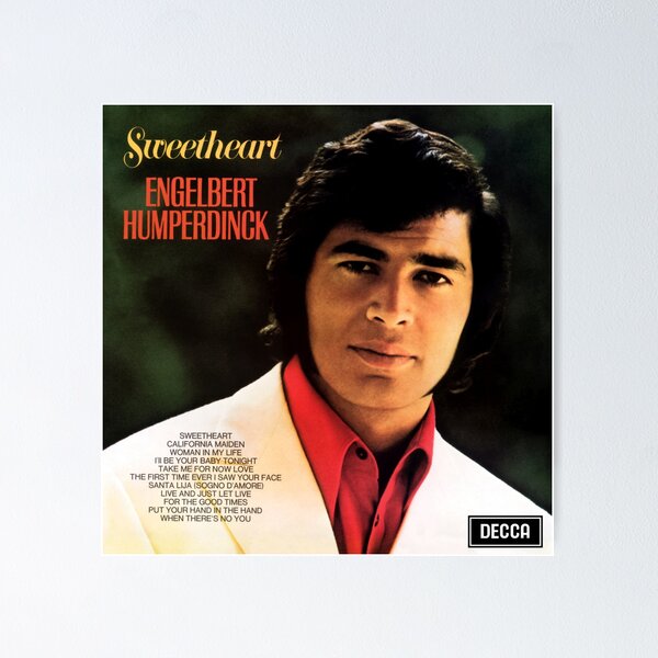 Item preview, Engelbert Humperdinck sweetheart designed and sold by AngelicaPared11.