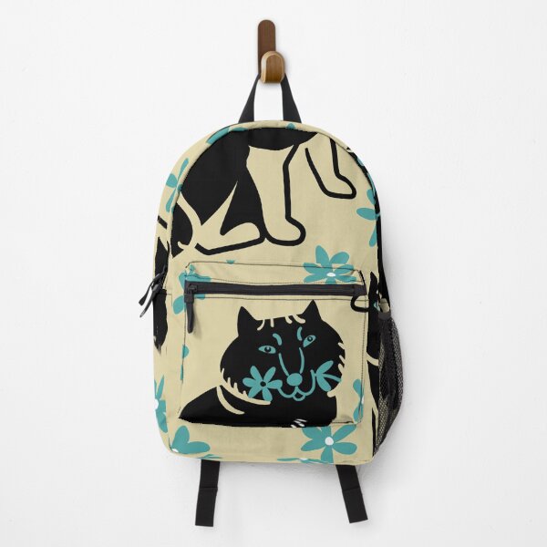Item preview, Arctic Fox pattern in scandinavian style Vanilla and Turquoise designed and sold by belettelepink.