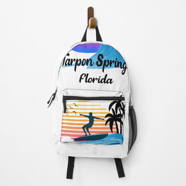 Item preview, Tarpon Springs Florida Seaside Retro Sunset designed and sold by mountainadora.