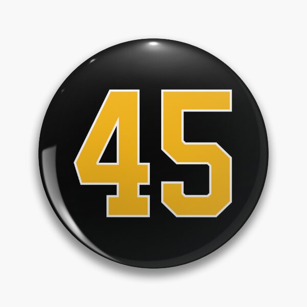 Item preview, Yellow Number 45 lucky sports jersey forty five designed and sold by HeavyStyle.