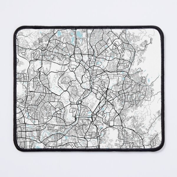 Item preview, Kuala Lumpur City Map of Malaysia - Circle designed and sold by deMAP.