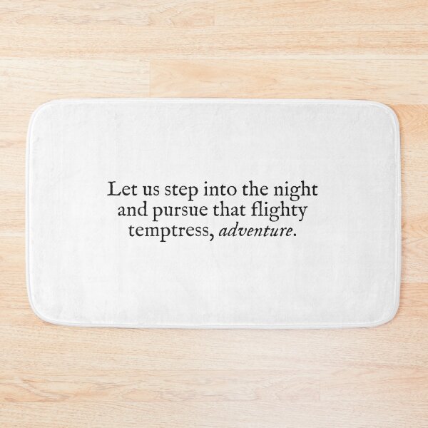 Item preview, let us step into the night and pursue that flighty temptress adventure designed and sold by beunstoppable.