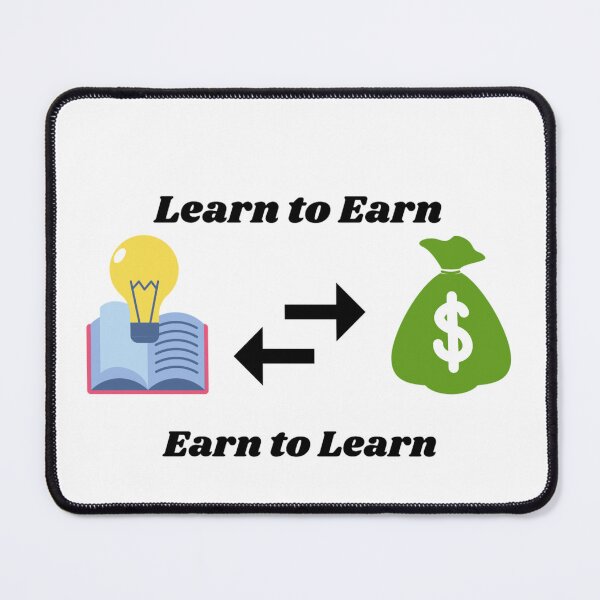 Item preview, Learn to earn | How to become a millionaire  designed and sold by JJMasters.