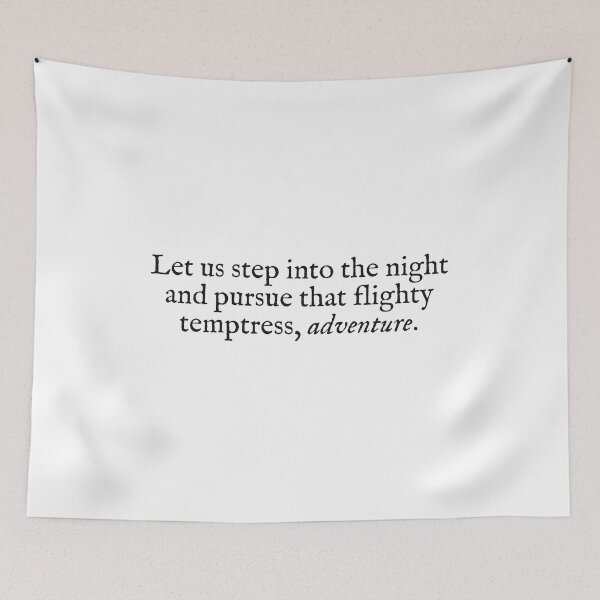 Item preview, let us step into the night and pursue that flighty temptress adventure designed and sold by beunstoppable.