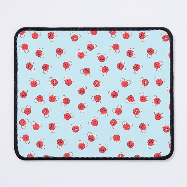 Item preview, Cute Water Molecules Emoji Pattern designed and sold by cutescience.
