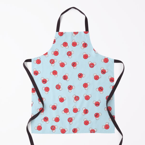 Item preview, Cute Water Molecules Emoji Pattern designed and sold by cutescience.