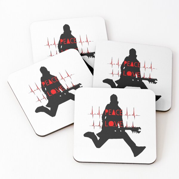 Item preview, PEACE LOVE AND ROCK AND ROLL designed and sold by DomGDesign.