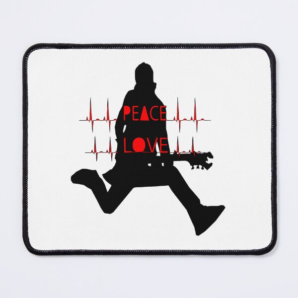 Item preview, PEACE LOVE AND ROCK AND ROLL designed and sold by DomGDesign.