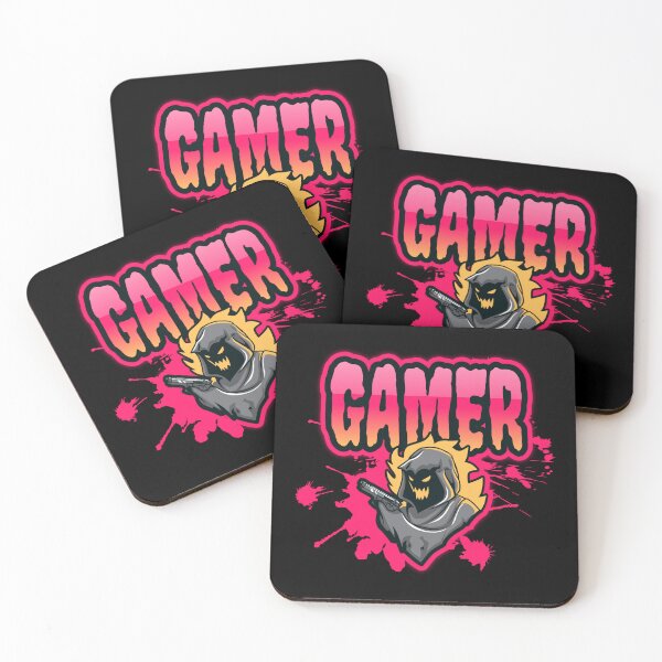 Item preview, Gamer with Evil Hooded Shooter designed and sold by PRIVARSHU.