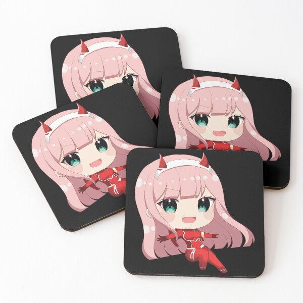 Item preview, Zero Two Chibi designed and sold by WeeabooClub.