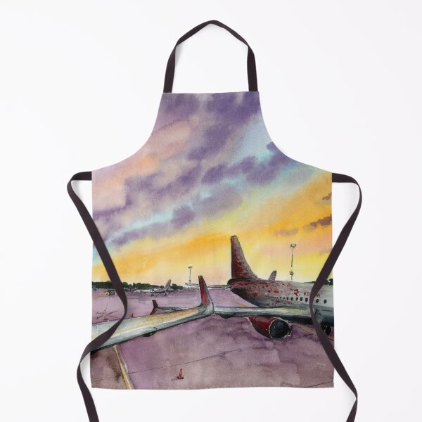 Item preview, watercolor,  airplane Airbus a 319  designed and sold by PUSTOTA86.