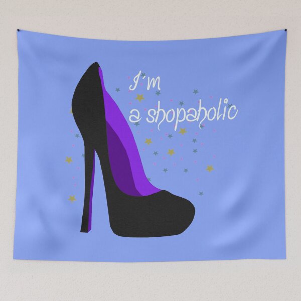 Item preview, Shoe lover saying, high heels, super women designs designed and sold by Kirei-Lily.