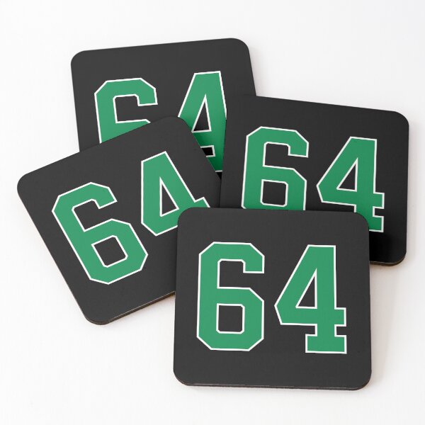 Item preview, 64 number, green lucky sports sixty four designed and sold by ArtIsParty.