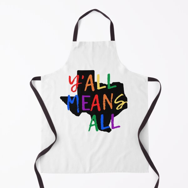 Item preview, Y'all Means All LGBT Allies. LGBTQ Ally Pride designed and sold by Subtle Pride Shop.