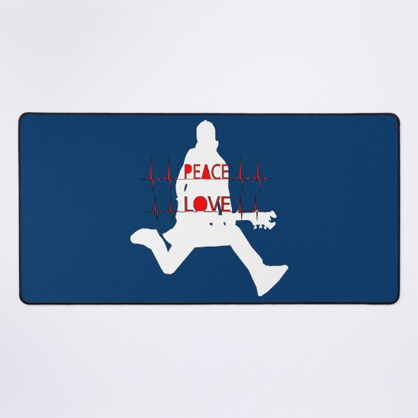 Item preview, PEACE LOVE AND ROCK AND ROLL designed and sold by DomGDesign.