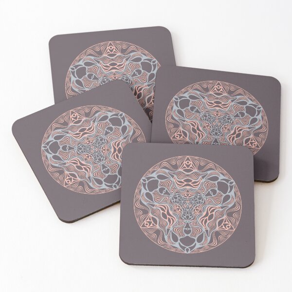 Item preview, Sacred Geometry Divine Earth Yoga Waves Mandala designed and sold by LiquidGeometry.