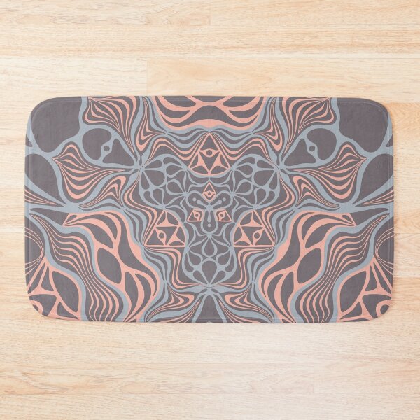 Item preview, Sacred Geometry Divine Earth Yoga Waves Mandala designed and sold by LiquidGeometry.