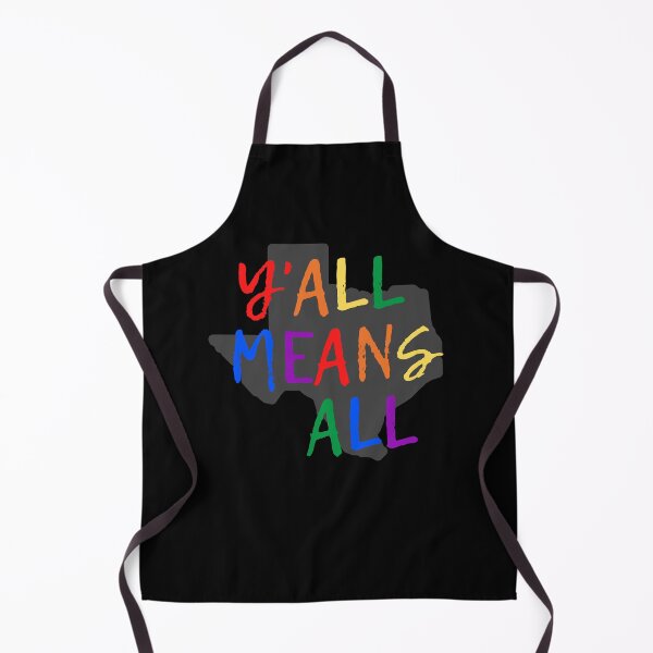 Item preview, Y'all Means All LGBT Allies. LGBTQ Ally Pride designed and sold by Subtle Pride Shop.