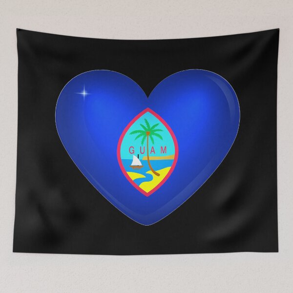 Item preview, My heart is in Guam, Love Guam. designed and sold by ArtIsParty.