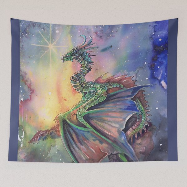 Item preview, Dragon in the Early Dawn designed and sold by Dawn Paws.