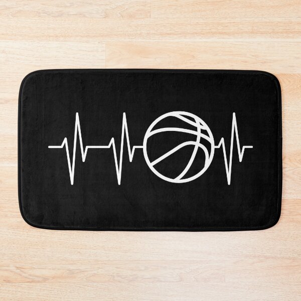 Item preview, Basketball heartbeat pulse symbol Ekg ball - basketball heartbeat designed and sold by AndreMi.