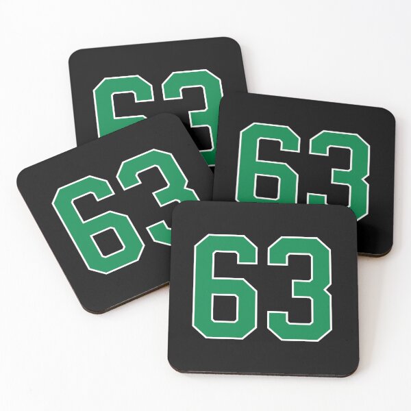 Item preview, 63 number, green lucky sports sixty three designed and sold by ArtIsParty.