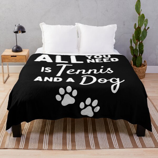 Item preview, All you need is tennis and a dog designed and sold by TheGreenGoat.