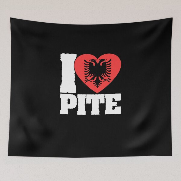 Item preview, I Love Albanian Pite Double Headed Eagle For A Patriot Lover designed and sold by Nessshirts.