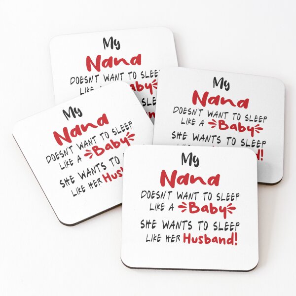 Item preview, Mother's Day Nana Mug, My Nana Doesn't Want To Sleep Like A Baby Coffee Mug for Nana, Birthday Mug Gift for Grandma from Grandkid designed and sold by EasyPrintGift.