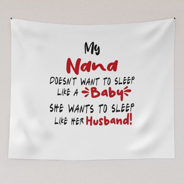 Item preview, Mother's Day Nana Mug, My Nana Doesn't Want To Sleep Like A Baby Coffee Mug for Nana, Birthday Mug Gift for Grandma from Grandkid designed and sold by EasyPrintGift.