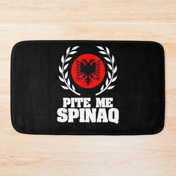 Item preview, Albanian Spinach Double Headed Eagle For Albania Flag Lovers designed and sold by Nessshirts.