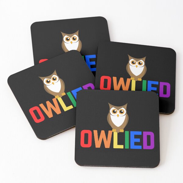 Item preview, Owlied Allies Pun. LGBTQ Ally Pride designed and sold by Subtle Pride Shop.