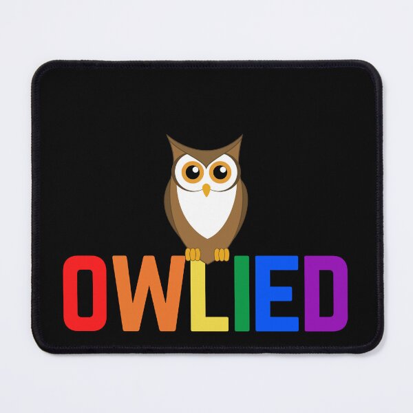 Item preview, Owlied Allies Pun. LGBTQ Ally Pride designed and sold by Subtle Pride Shop.