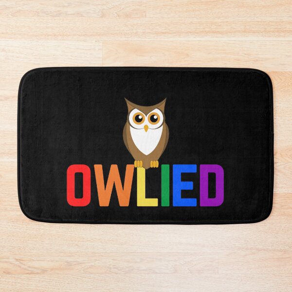 Item preview, Owlied Allies Pun. LGBTQ Ally Pride designed and sold by Subtle Pride Shop.