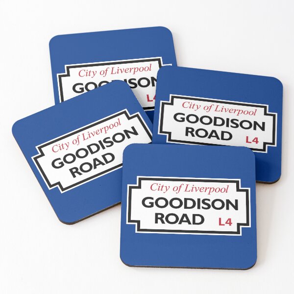 Item preview, Goodison Road - Hogar de los Blues - Mercancía de fútbol designed and sold by BananaDogg.