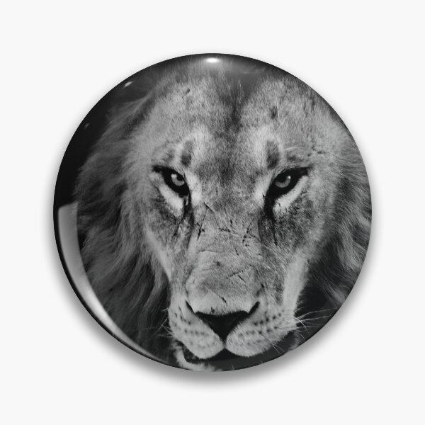 Item preview, Lion face designed and sold by nahfoolio.