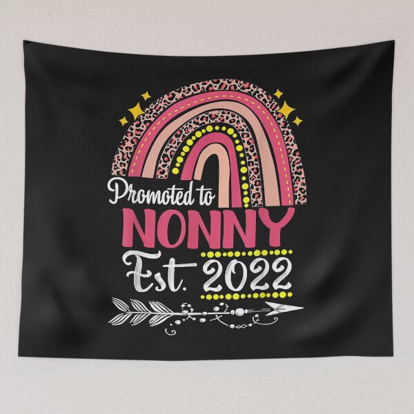 Item preview, Promoted To Nonny Est 2022 Rainbow Mother's Day designed and sold by SeppeGoffin.