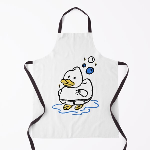 Item preview, Stick Figure Cute Duck Making Peace Sign designed and sold by mrkedi123.