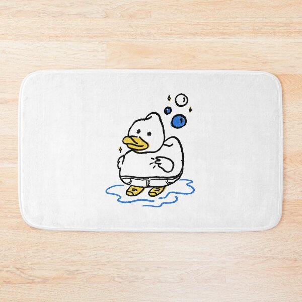 Item preview, Stick Figure Cute Duck Making Peace Sign designed and sold by mrkedi123.