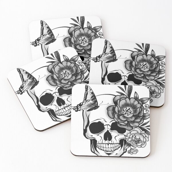 Item preview, Skull Rose designed and sold by basa13.