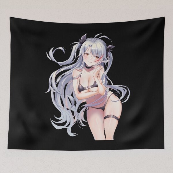 Artikelvorschau, Hot Prinz Eugen Bikini Brüste Azur Lane Hentai Essential. entworfen und verkauft von muhnkmconejo.