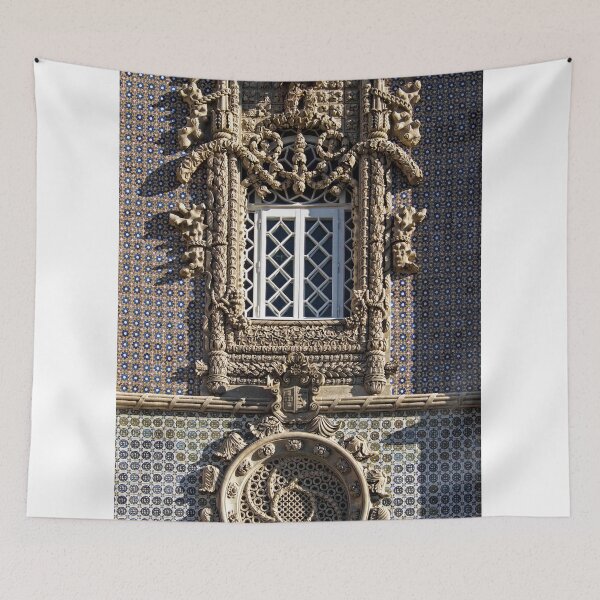 Item preview, Windows Of The Palace At Sintra - 11 ©  designed and sold by © Hany G. Jadaa © Prince John Photography.