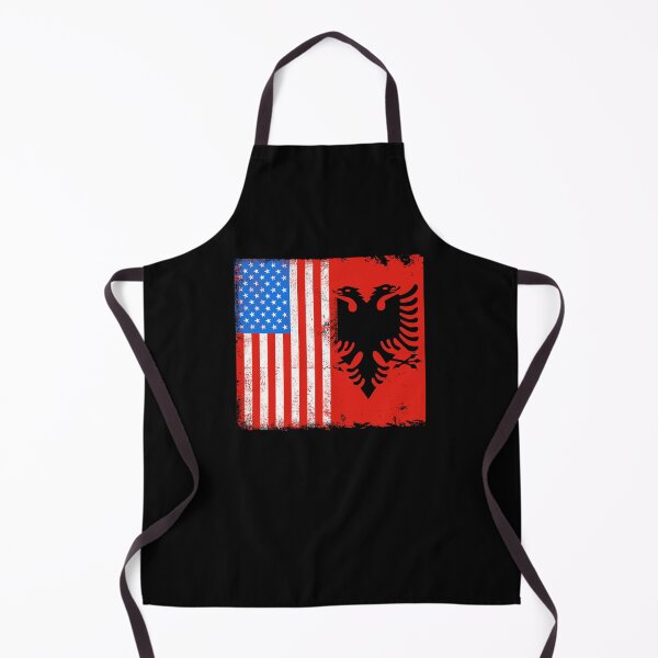 Item preview, USA Albania Flag For Proud Patriotic American Albanian Lover designed and sold by Nessshirts.