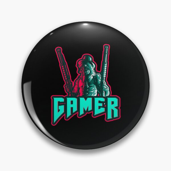 Item preview, Gamer with Man holding two Shotguns designed and sold by PRIVARSHU.