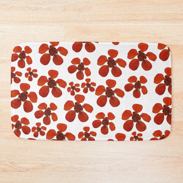 Aperçu de l'œuvre Fausses fleurs de coing, motif floral, fermeture hippie créée et vendue par Kirei-Lily.