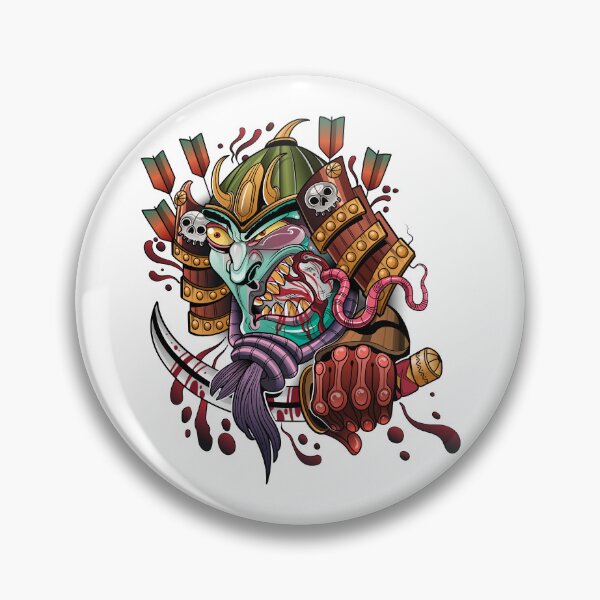 Item preview, GREEN Japanese Runin DEMON designed and sold by Emil1993.