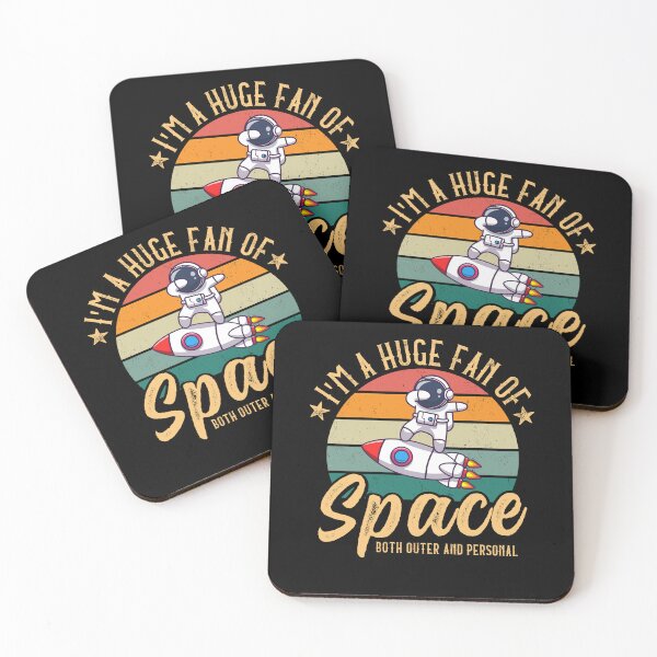 Item preview, Retro Vintage Style Funny Space Lovers - I'm A Huge Fan Of Space Both Outer And Personal designed and sold by ohmier.