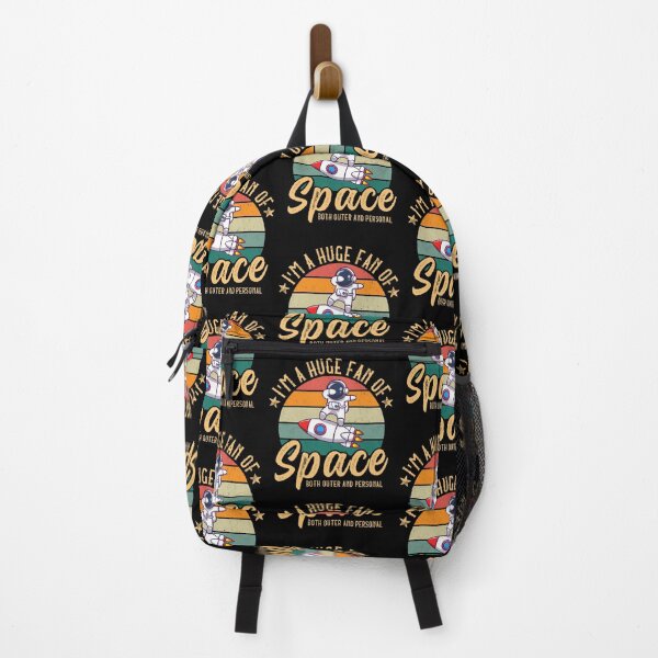 Item preview, Retro Vintage Style Funny Space Lovers - I'm A Huge Fan Of Space Both Outer And Personal designed and sold by ohmier.
