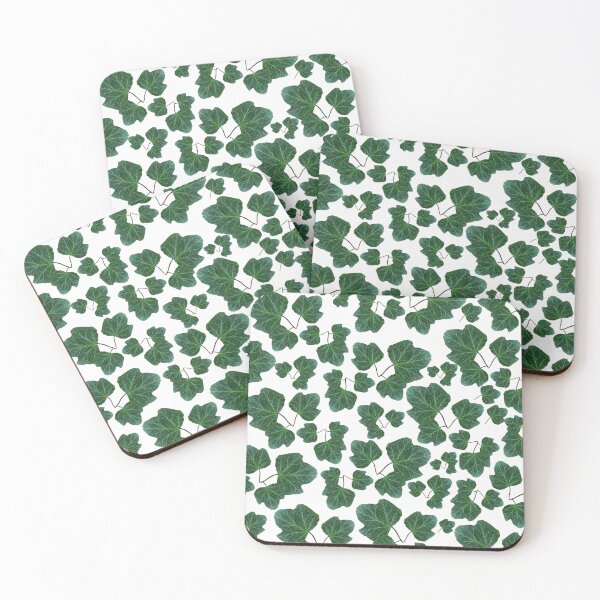 Item preview, ivy pattern, plant designs woman, shades of green, plant lover top designed and sold by Kirei-Lily.